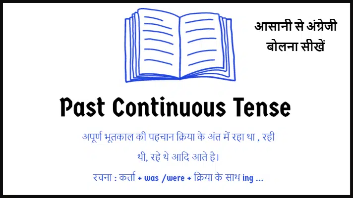 Past Continuous Tense