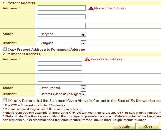 esic card download