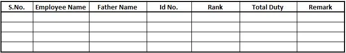 Excel में Table